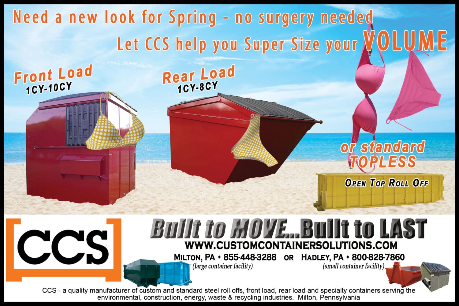 Getting excited for Summer | Custom Container Solutions